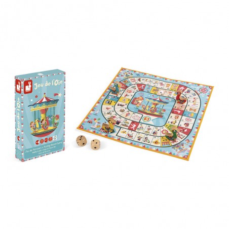 Jeu de l'oie carrousel - Janod
