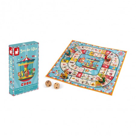 Jeu de l'oie carrousel - Janod