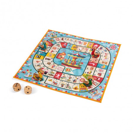 Jeu de l'oie carrousel - Janod