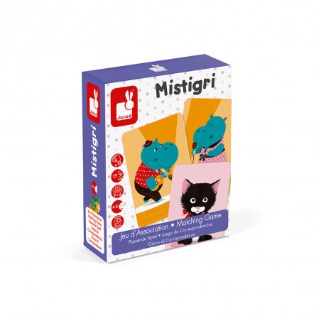 Mistigri : Jeux de mémoire & d'associations - Janod