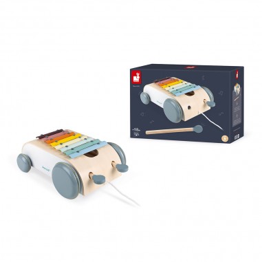 Xylo Roller Sweet Cocoon - Instrument de musique enfant - Janod