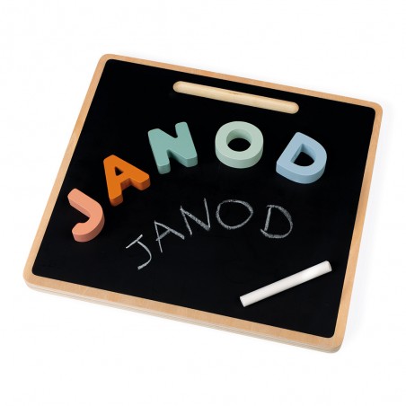 Puzzle alphabet bois - Puzzle lettres pour enfant dès 2 ans - Janod