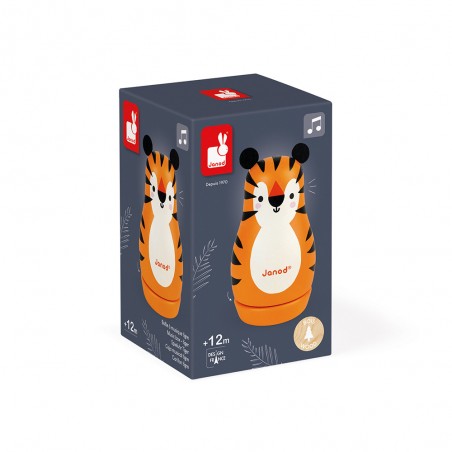Boite à musique Tigre - Jouet en bois - Janod