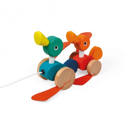 Duck family a prommener - Jeux d'éveil dès 1 an - Janod
