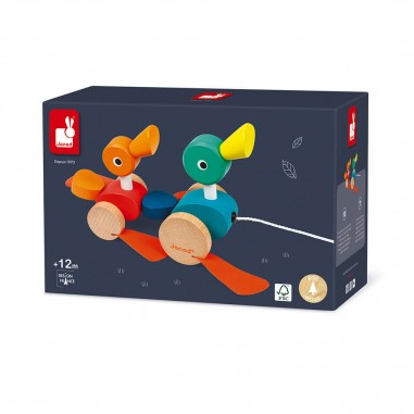 Duck family a prommener - Jeux d'éveil dès 1 an - Janod