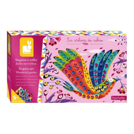 Activités manuelles pour enfant - Kit de cartes thème nature à décorer - Janod