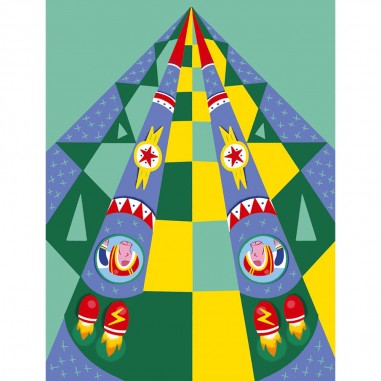 Activités manuelles pour enfant - Kit création pliage avions en papier - Janod