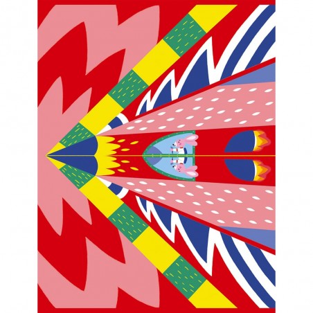 Activités manuelles pour enfant - Kit création pliage avions en papier - Janod