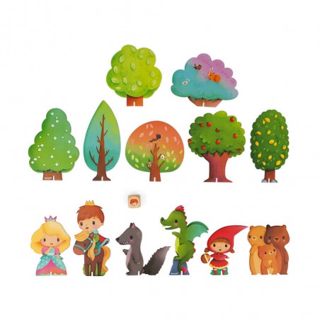 Jeu de société 2 ans - Jeu cache cache pour enfant dès 2 ans - Janod