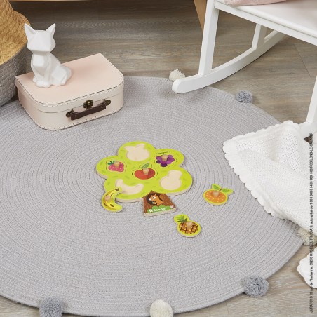 Puzzle Arbre Gourmand 6 pièces : Puzzles en bois premier âge - Janod