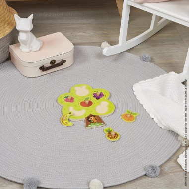 Puzzle Arbre Gourmand 6 pièces : Puzzles en bois premier âge - Janod