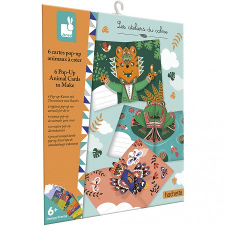 Carte pop up - Carte pop up enfant, loisir créatif enfant - Janod