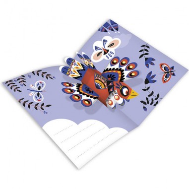 Carte pop up - Carte pop up enfant, loisir créatif enfant - Janod