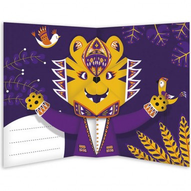 Carte pop up - Carte pop up enfant, loisir créatif enfant - Janod