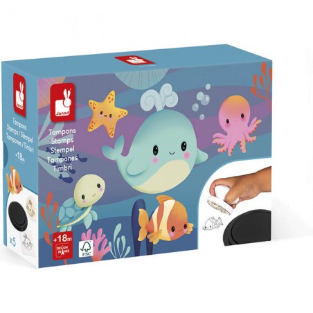 Tampons enfant 18 mois - Loisirs créatif enfant - Janod