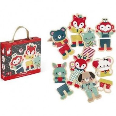 Magnets baby forest - Janod Magnets baby forest - Janod