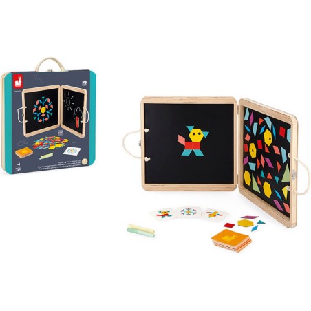 Puzzle magnétique - Géométrique - Janod