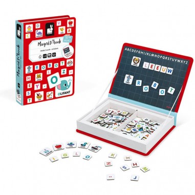 Magnéti'book alphabet Neerlandais : Jeux éducatifs magnétiques - Janod