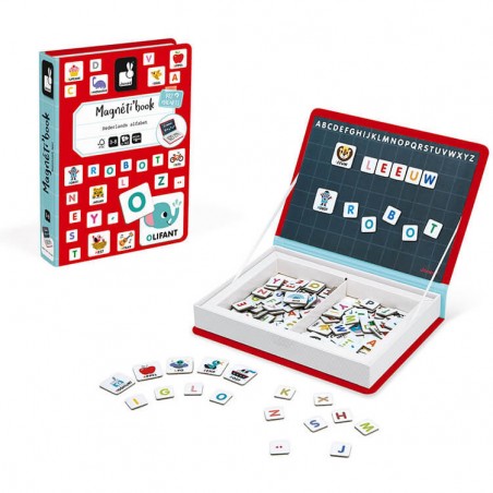 Magnéti'book alphabet Neerlandais : Jeux éducatifs magnétiques - Janod