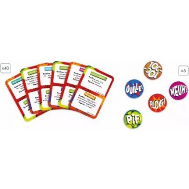 Jeu de cartes - What's The Plouf ? - Janod