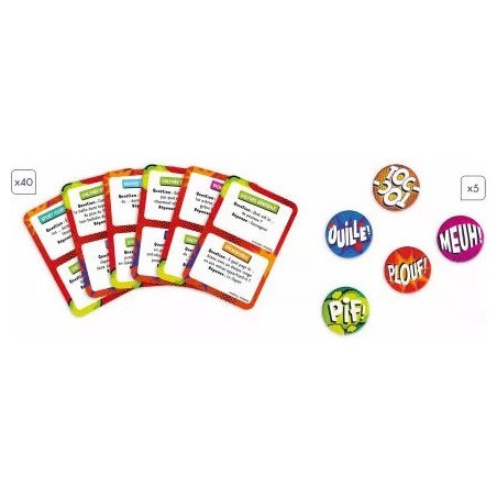 Jeu de cartes - What's The Plouf ? - Janod