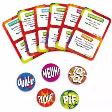 Jeu de cartes - What's The Plouf ? - Janod