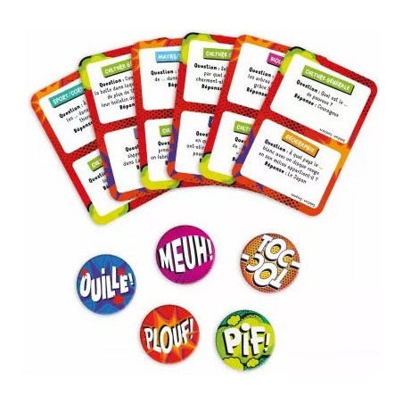 Jeu de cartes - What's The Plouf ? - Janod