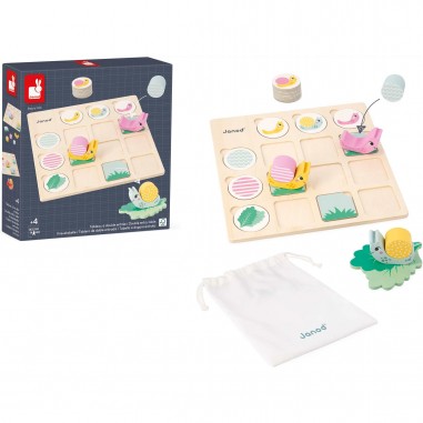 Tableau à double entrée Escargots - Janod