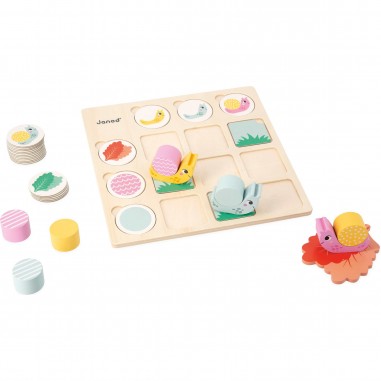 Tableau à double entrée Escargots - Janod