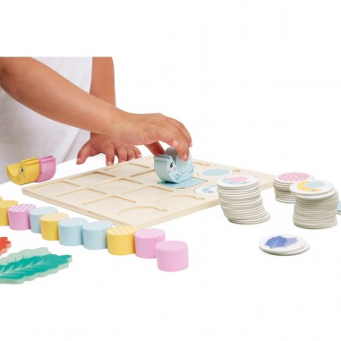 Tableau à double entrée Escargots - Janod