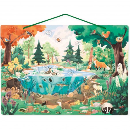 Tableau magnétique Wwf La mare - Janod