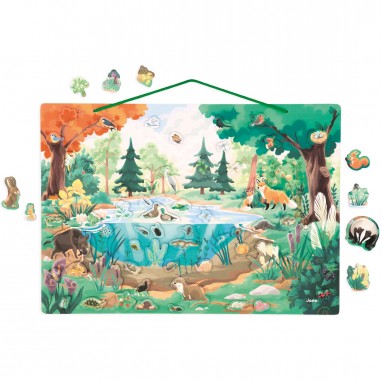 Tableau magnétique Wwf La mare - Janod