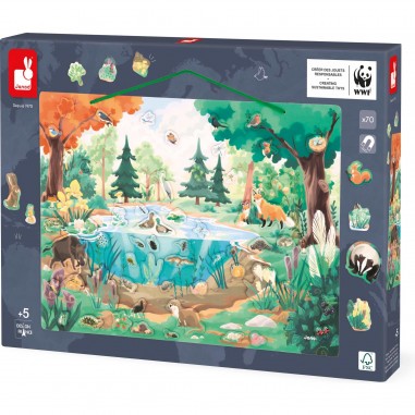 Tableau magnétique Wwf La mare - Janod