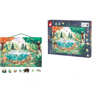 Tableau magnétique Wwf La mare - Janod