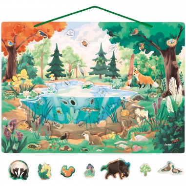Tableau magnétique Wwf La mare - Janod