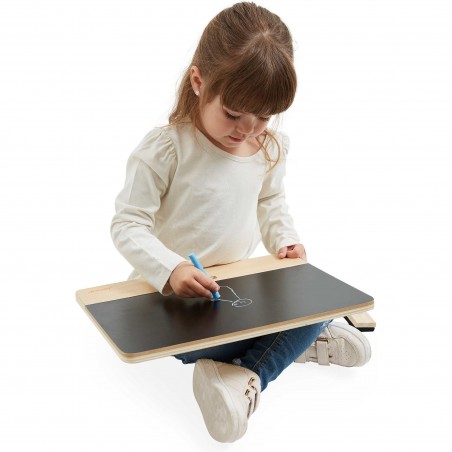 Tableau en bois enfant - Ardoise, tableau à poser, dès 3 ans - Janod