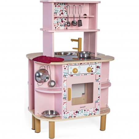 Cuisine jouet - Cuisine bois, dinette, Twist, enfant dès 3 ans - Janod