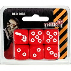Zombicide : Set de dés rouge - Jeux de société - Cmon