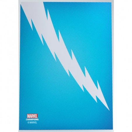 Marvel Champions Art Sleeves - Quicksilver - Accessoires - Gamegenic