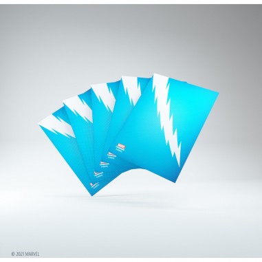 Marvel Champions Art Sleeves - Quicksilver - Accessoires - Gamegenic