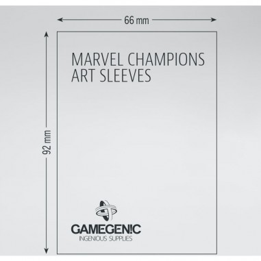 Marvel Champions Art Sleeves - Wasp - Accessoires - Gamegenic