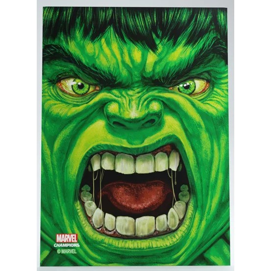 Gamegenic Marvel Champions Art Sleeves Hulk