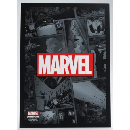 Marvel Champions Art Sleeves - Marvel Black - Accessoires - Gamegenic