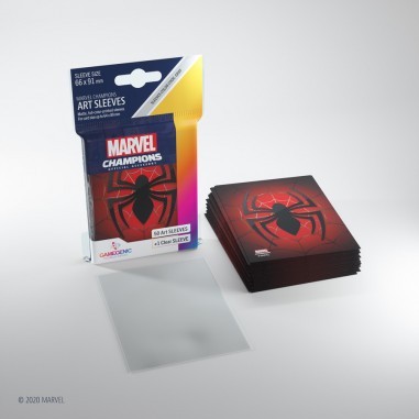 Marvel Champions Art Sleeves - Spider Man - Jeux de cartes - Gamegenic