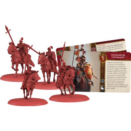 Le Trône de Fer: le Jeu de Figurines - Chevaliers de Castral Roc - Jeux de figurines - Edge