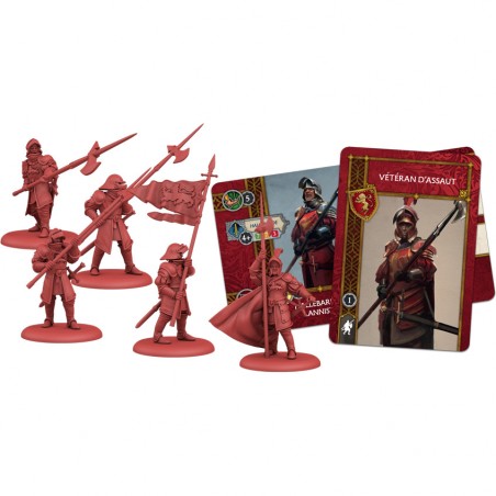 Le Trône de Fer: le Jeu de Figurines - Hallebardiers Lannister - Jeux de figurines - Edge