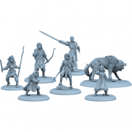 Le Trône de Fer: le Jeu de Figurines - Héros Stark Ii - Edge - Jeux de figurines - Cmon