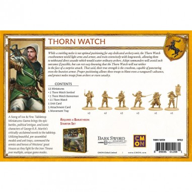 Le Trône de Fer: le Jeu de Figurines - Gardes des Epines - Jeux de figurines - Cmon