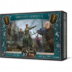 Le Trône de Fer: le Jeu de Figurines - Héros Greyjoy Ii - Jeux de figurines - Cmon