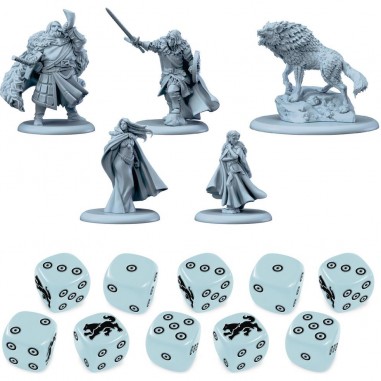 Le Trône de Fer: le Jeu de Figurines - Starter Stark - Jeux de figurines - Cmon